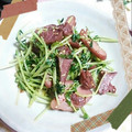 ＴＯＭＯＷＡＴ's cooksnap of when they made ○豆苗の粒マスタード炒め.