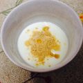 joy09's cooksnap of when they made 便通最適！きなこがけヨーグルト♪.