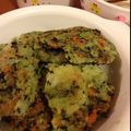かじりっこ's cooksnap of when they made 手づかみ離乳食☆野菜とチーズのお焼き☆.