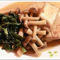 さりあん's cooksnap of when they made 厚揚げと春菊の煮びたし.