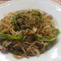 スタイリッシュママ's cooksnap of when they made 牛ひき肉で「ソース焼きそば」♪.