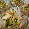 ぽんずー's cooksnap of when they made きゅうりとちくわのわさび和え.