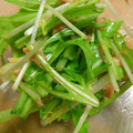 YuzuKizu's cooksnap of when they made 簡単＊水菜とツナの梅おかか和え.