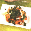 amuum's cooksnap of when they made ❀厚揚げとキムチの旨辛炒め❀.