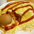 hapyriva's cooksnap of when they made 炊飯器チキンライス☆DE☆オムライス♪.