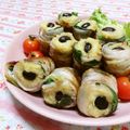 赤い電話's cooksnap of when they made スイート黒豆の豚バラ巻き焼き.