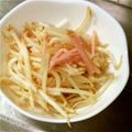 あずきなもなか's cooksnap of when they made 〈節約〉もやしのナムル.