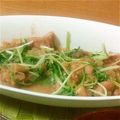 いっつー708's cooksnap of when they made 鶏肉と水菜のみぞれ煮☆.