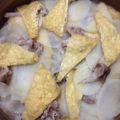 ちえり〜★'s cooksnap of when they made 大根と豚バラ油揚げの重ね鍋.