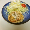 りんご華☆1219's cooksnap of when they made ヘルシー♪大葉香るマグロハンバーグ.