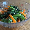 ☆★mｰksｰh★☆'s cooksnap of when they made 簡単常備菜。ほうれん草とにんじんのナムル.