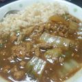さとうさんＤＸ's cooksnap of when they made 白菜ピーマンひき肉のスパイシーカレー.