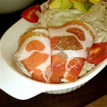 見崎茗's cooksnap of when they made 酒のつまみ☆チーズとアボガドで生ハム巻き.