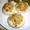 白いぐれーぷ's cooksnap of when they made 味噌マヨツナパン♪.