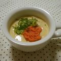 never710's cooksnap of when they made シンプルな茶碗蒸しに～明太子をのせて～.