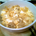 いはさなみ's cooksnap of when they made ☆簡単&ヘルシー☆ お豆腐の卵とじ.