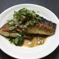 テディーヌ's cooksnap of when they made 塩さばのサッパリおろしポン酢ソテー.