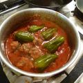 グレーモン's cooksnap of when they made ピーマンの肉詰め　トマトソース煮込み.