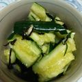 マンダリ's cooksnap of when they made きゅうりだけ～塩昆布和え.