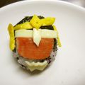 zuboramom's cooksnap of when they made キャラ弁 仮面ライダーガイム 鎧武.