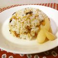 ローズレース's cooksnap of when they made 魚の干物と梅干のさっぱり和風チャーハン.