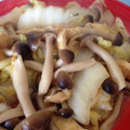 peko168's cooksnap of when they made 白菜としめじの中華風炒め.