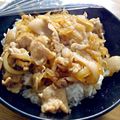 プリンすとろー's cooksnap of when they made 簡単なのに絶品！ 豚丼.