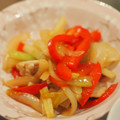 lemonina's cooksnap of when they made 鶏モモセロリのタイ風オイスターソース炒め.