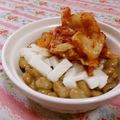 赤い電話's cooksnap of when they made ヘルシー☆長いも納豆キムチ.
