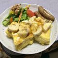 みるにし's cooksnap of when they made イングリッシュマフィンのフレンチトースト.