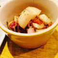 firestar's cooksnap of when they made 蓮根とベーコンの粒マスタード炒め.
