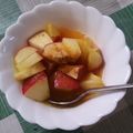 ちい～ちゃん's cooksnap of when they made 疲労回復！　りんごとシナモンのスープ.