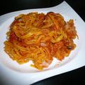 薬味PAD's cooksnap of when they made 贅沢*生えびでパスタ.