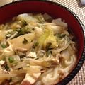 それいゆ★'s cooksnap of when they made ★お鍋の残りで＊煮込みうどん＊味噌味に♪.