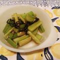 まゆこんたん's cooksnap of when they made 超簡単☆シャキシャキセロリの塩麹ナムル.