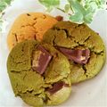 narinnko's cooksnap of when they made HMで簡単！抹茶チョコカントリーマウム風.
