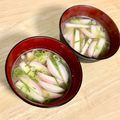 にきけん's cooksnap of when they made 蒲鉾のお味噌汁.