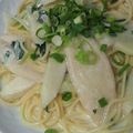 CoffeeCoco's cooksnap of when they made 新生姜と薬味野菜のさっぱりクリームパスタ.