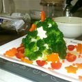 8みかん箱8's cooksnap of when they made クリスマス★ブロッコリーツリーサラダ★.