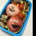 ソウくんママ's cooksnap of when they made 簡単！エルモ&モッピーラッキー★キャラ弁.