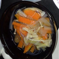 ハルコラ's cooksnap of when they made 大根の皮を使って春雨スープ.