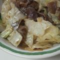 CoffeeCoco's cooksnap of when they made 豚バラ肉とキャベツの山椒味噌炒め.