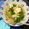 ふたごゆき's cooksnap of when they made スープに擦り胡麻～♪♪.