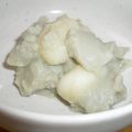 たっちゃんといっしょ's cooksnap of when they made すごくおいしい！空豆と豆腐白玉のおしるこ.