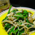 Annchanｎ's cooksnap of when they made ほうれんそうとしめじのソテー.