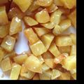 ひめしゃちょう's cooksnap of when they made 冷食作ろ❤【キャラ弁】の友サイコロ大学芋.