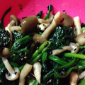 とわ♡'s cooksnap of when they made ☆生姜で☆ほうれん草とｷﾉｺのごま和え.