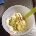 ｄａｍｄａｍｄａｍ's cooksnap of when they made 離乳食中期 豆腐のとろとろ卵あんかけ.