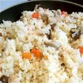 オリーブゥ's cooksnap of when they made 鶏ときのこで土鍋炊き込みごはん.