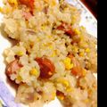 あいく★'s cooksnap of when they made パッと炒めるだけ‼ピラフ風エビチャーハン.